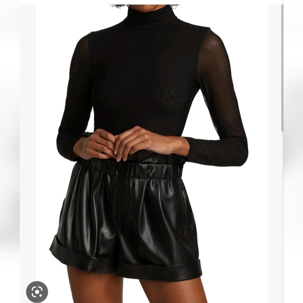 Alice + Olivia Clarinda Turtleneck Long Sleeve Bodysuit Size XL NWT $395 - Picture 7 of 16